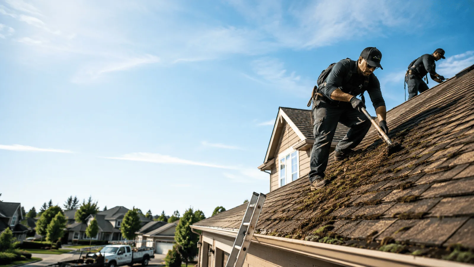 Roof Moss Removal in Finksburg, MD near me